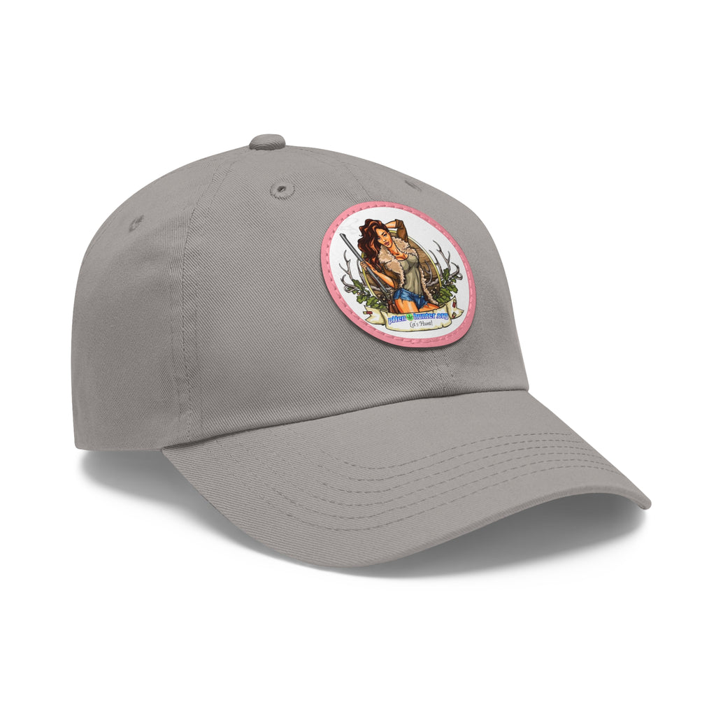 pH Let's Hunt hat with Leather Patch (Round)