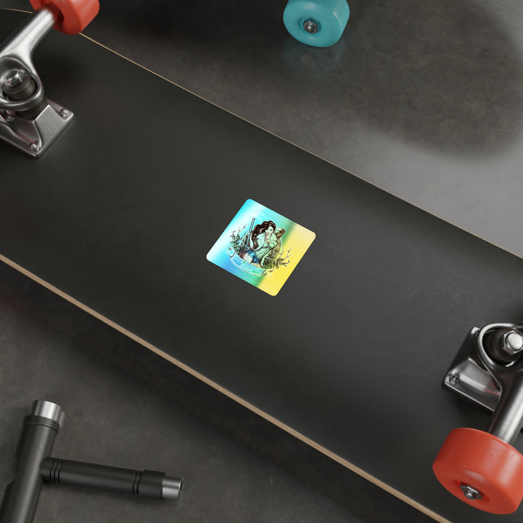 "Let's Hunt" pH Art Holographic Die-cut Stickers