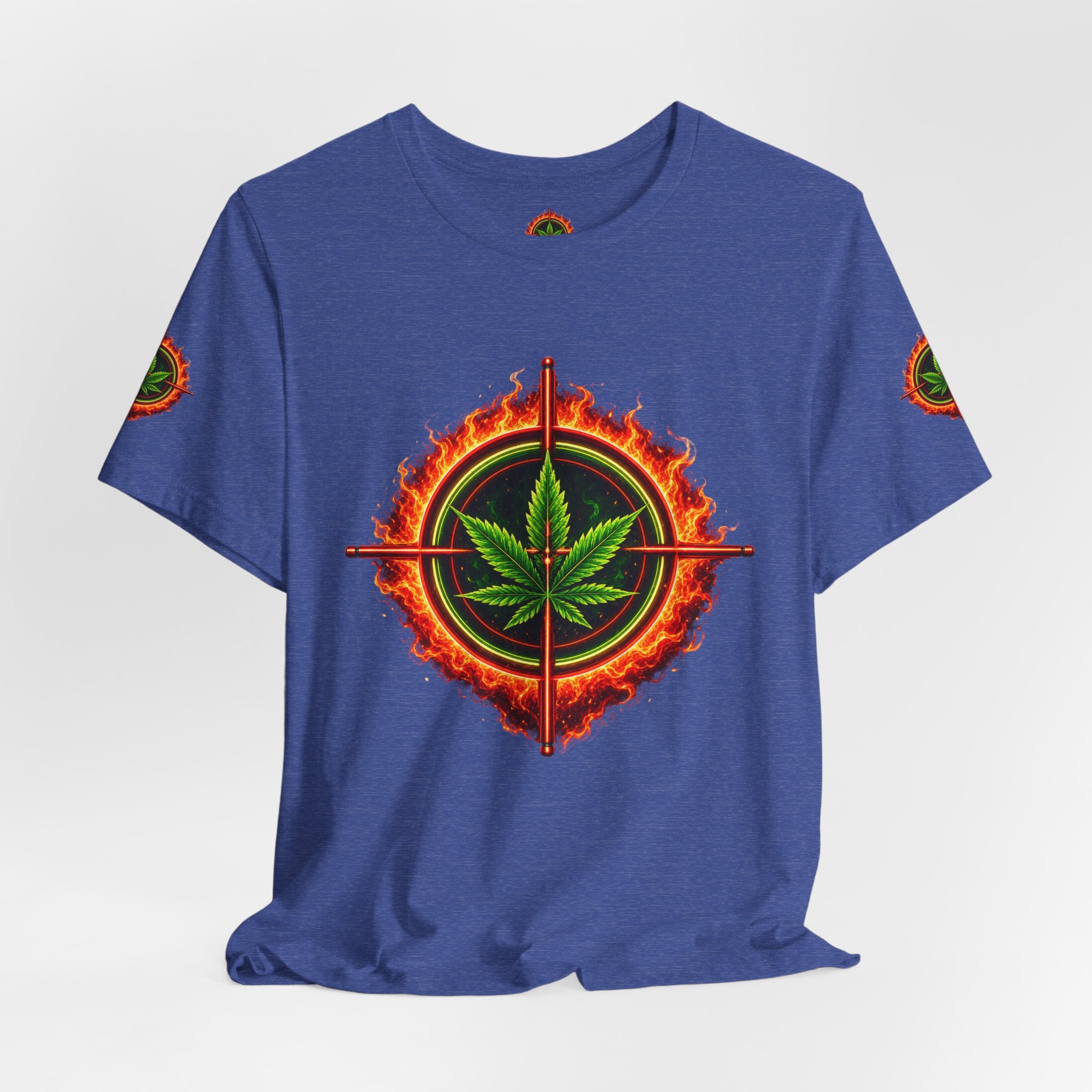 pH "Fire!"  Short Sleeve Tee - Sleeve Logo