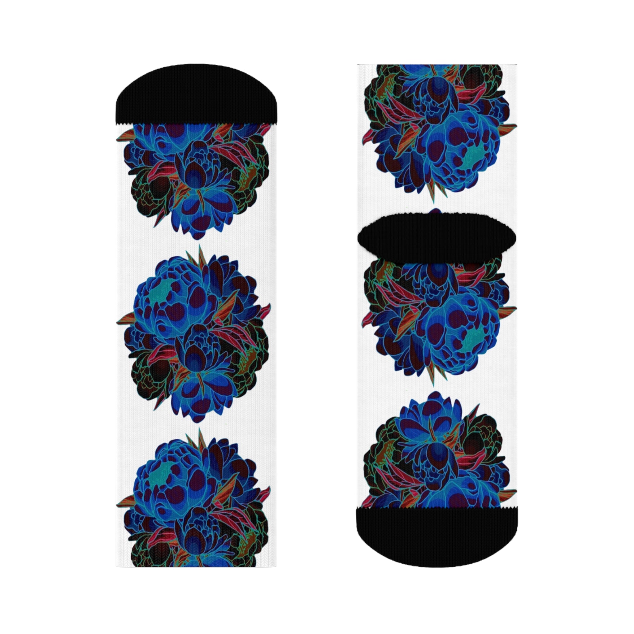 pH We Love Flowers Crew Socks