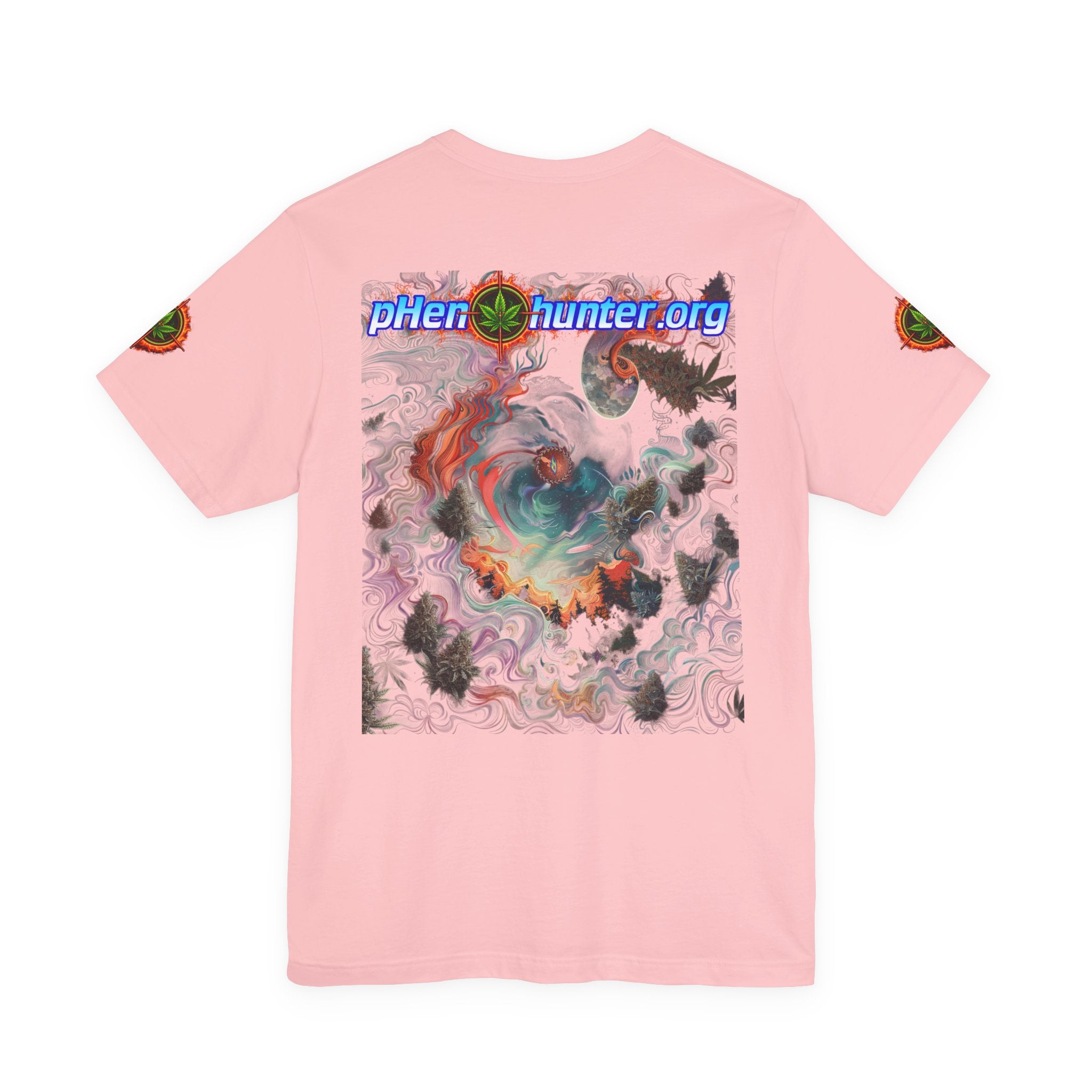 pH "Fire!"  Short Sleeve Tee - Sleeve Logo