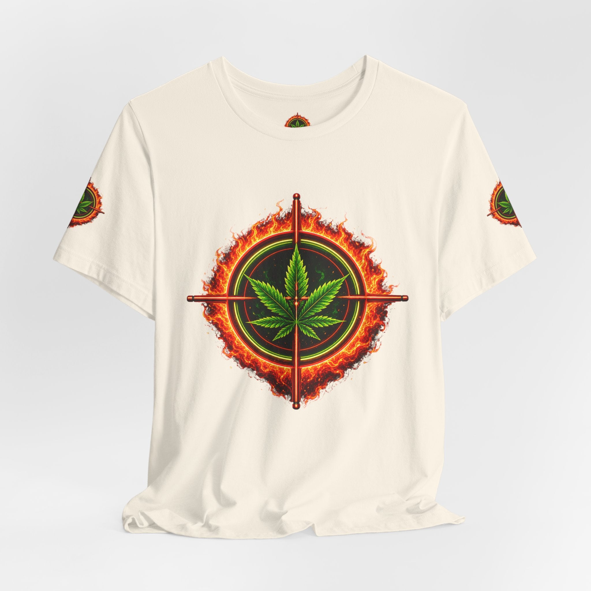 pH "Fire!"  Short Sleeve Tee - Sleeve Logo