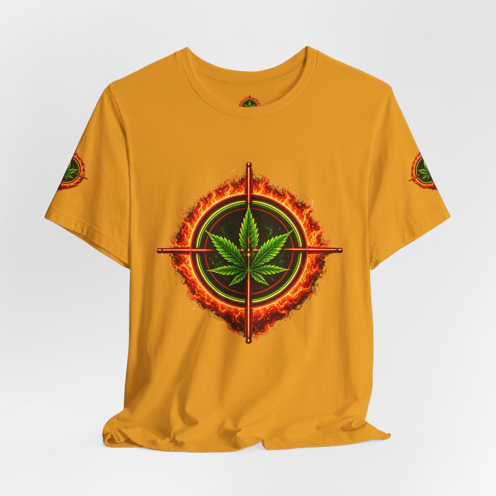 pH "Fire!"  Short Sleeve Tee - Sleeve Logo