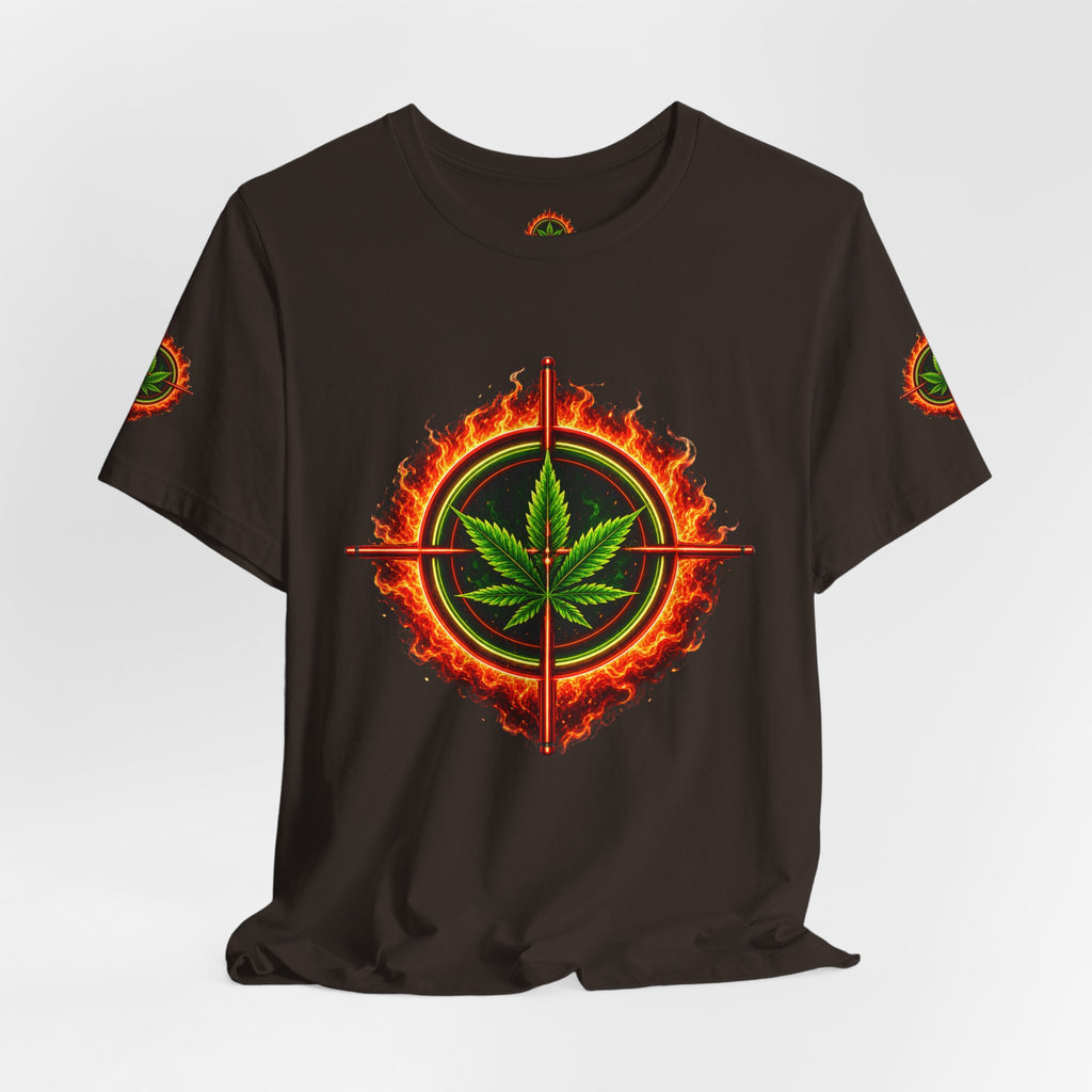 pH "Fire!"  Short Sleeve Tee - Sleeve Logo