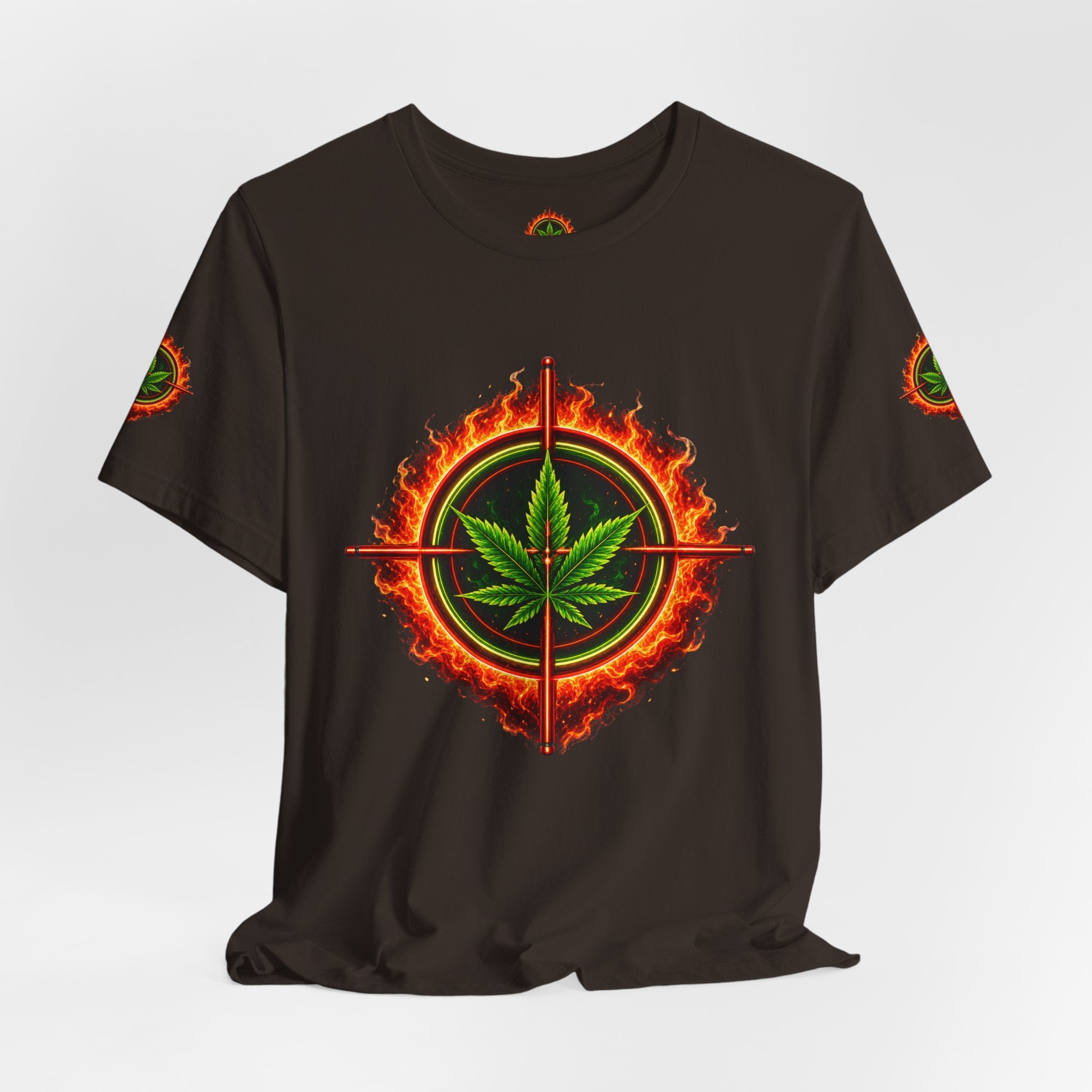pH "Fire!"  Short Sleeve Tee - Sleeve Logo