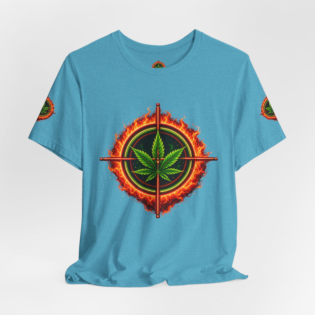 pH "Fire!"  Short Sleeve Tee - Sleeve Logo