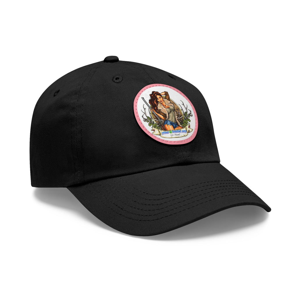 pH Let's Hunt hat with Leather Patch (Round)