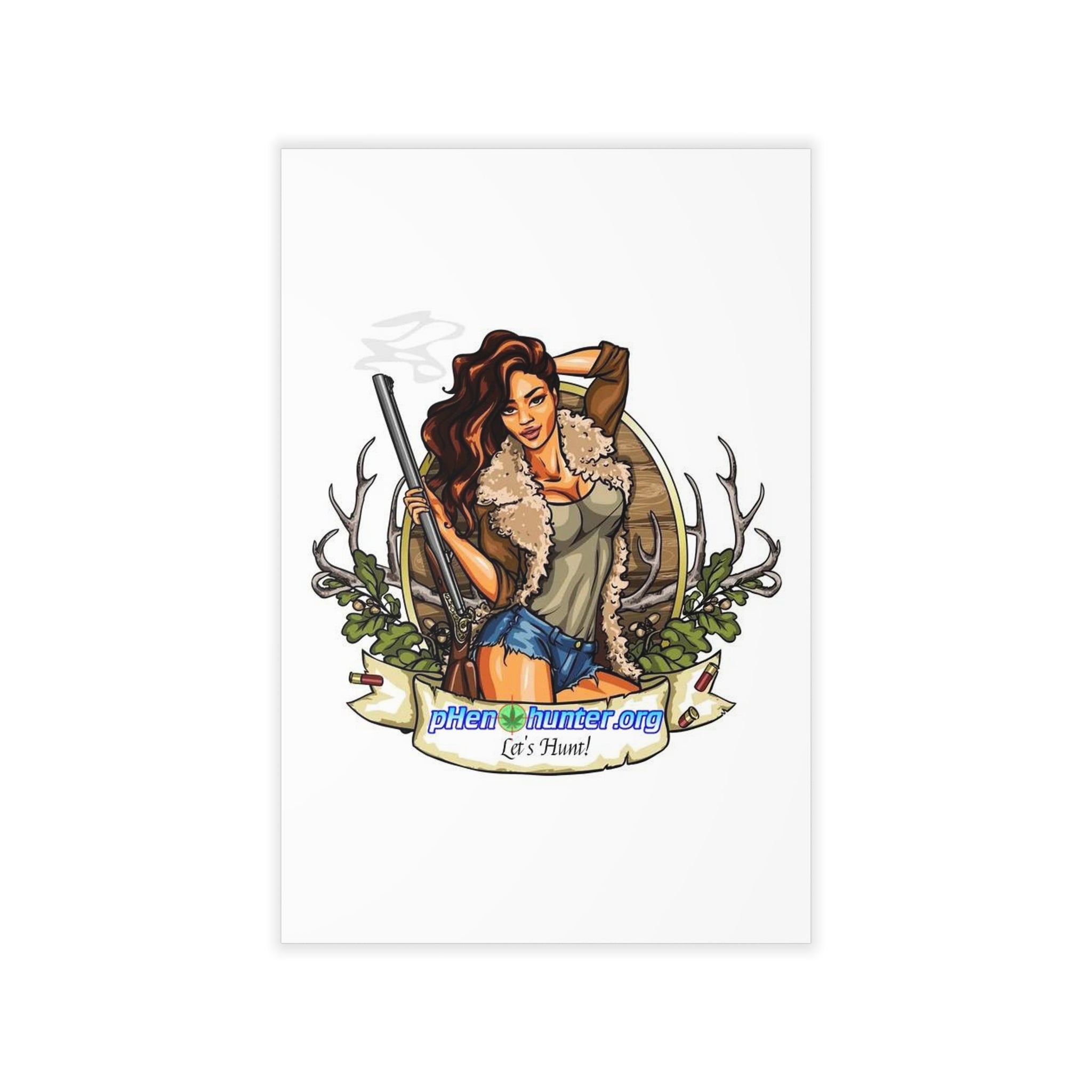 pH "Let's Hunt!" Wall Decals