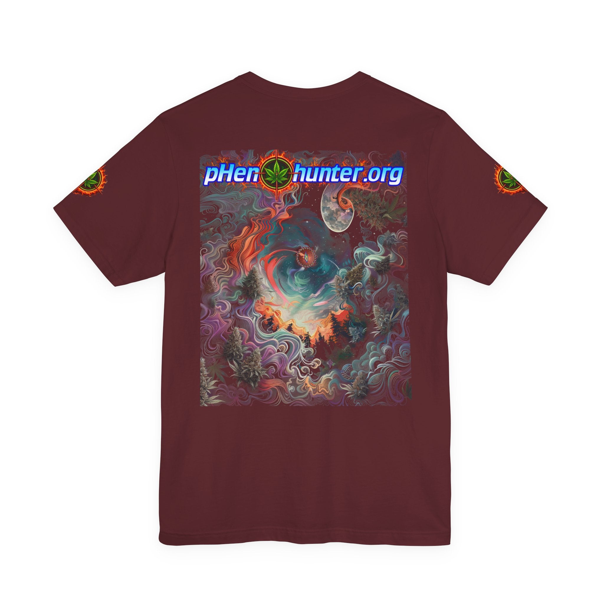 pH "Fire!"  Short Sleeve Tee - Sleeve Logo