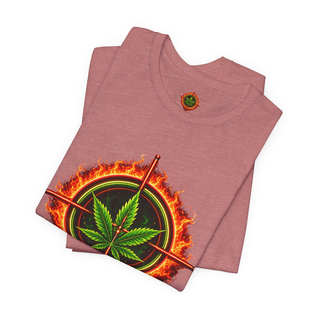 pH "Fire!"  Short Sleeve Tee - Sleeve Logo