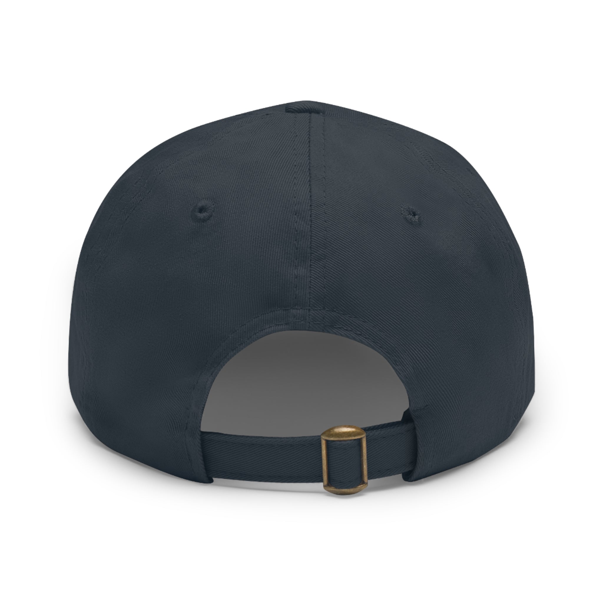 pH cross-hair hat with Leather Patch (Round)