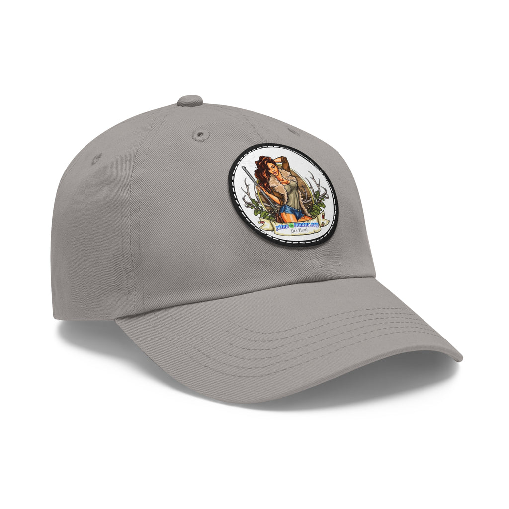 pH Let's Hunt hat with Leather Patch (Round)