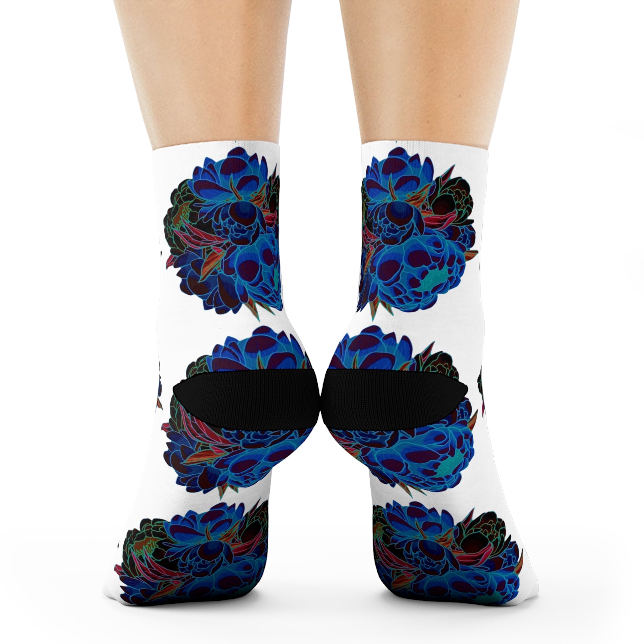 pH We Love Flowers Crew Socks