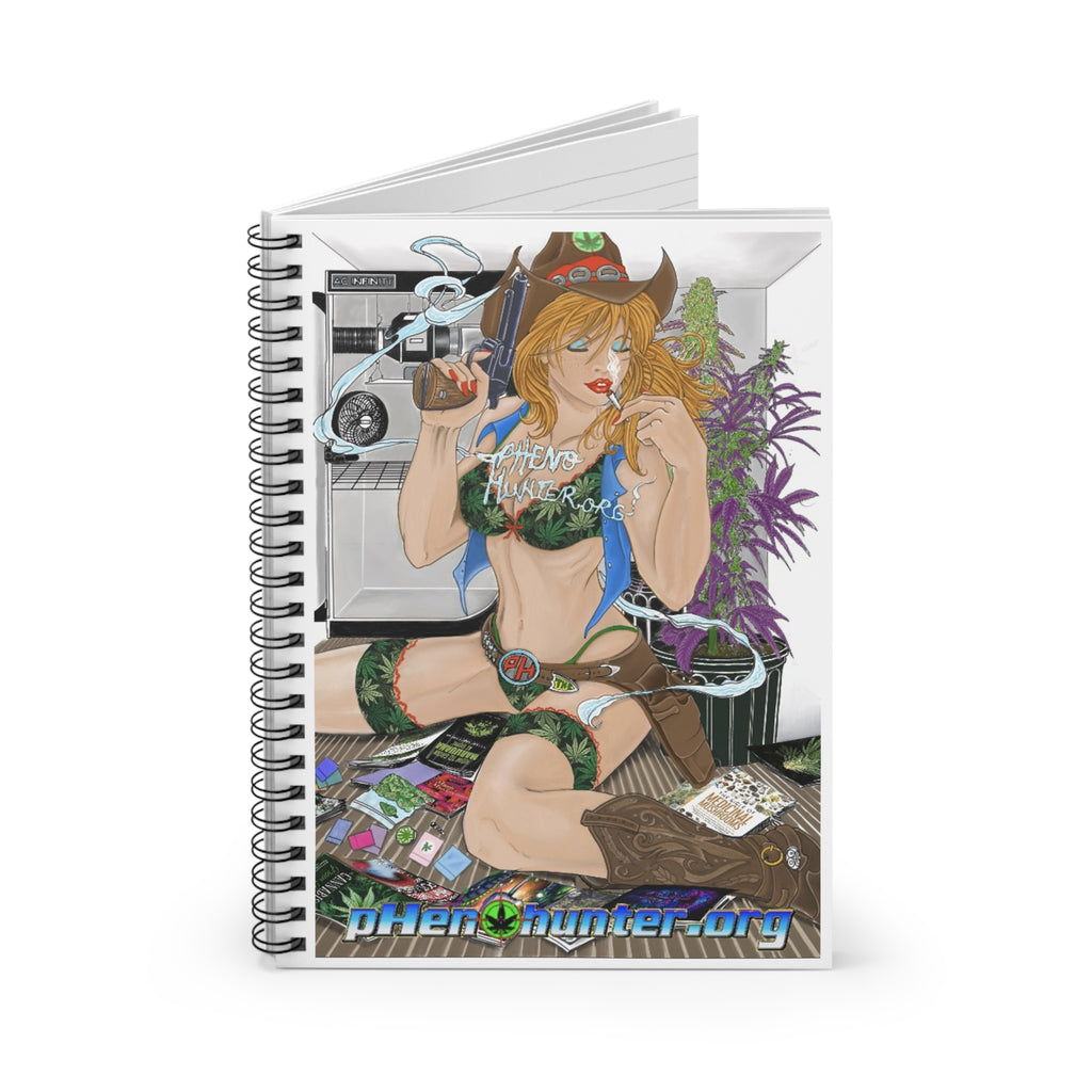 pHenohunter "2023 Art Contest Winner" Spiral Notebook White - Ruled Line
