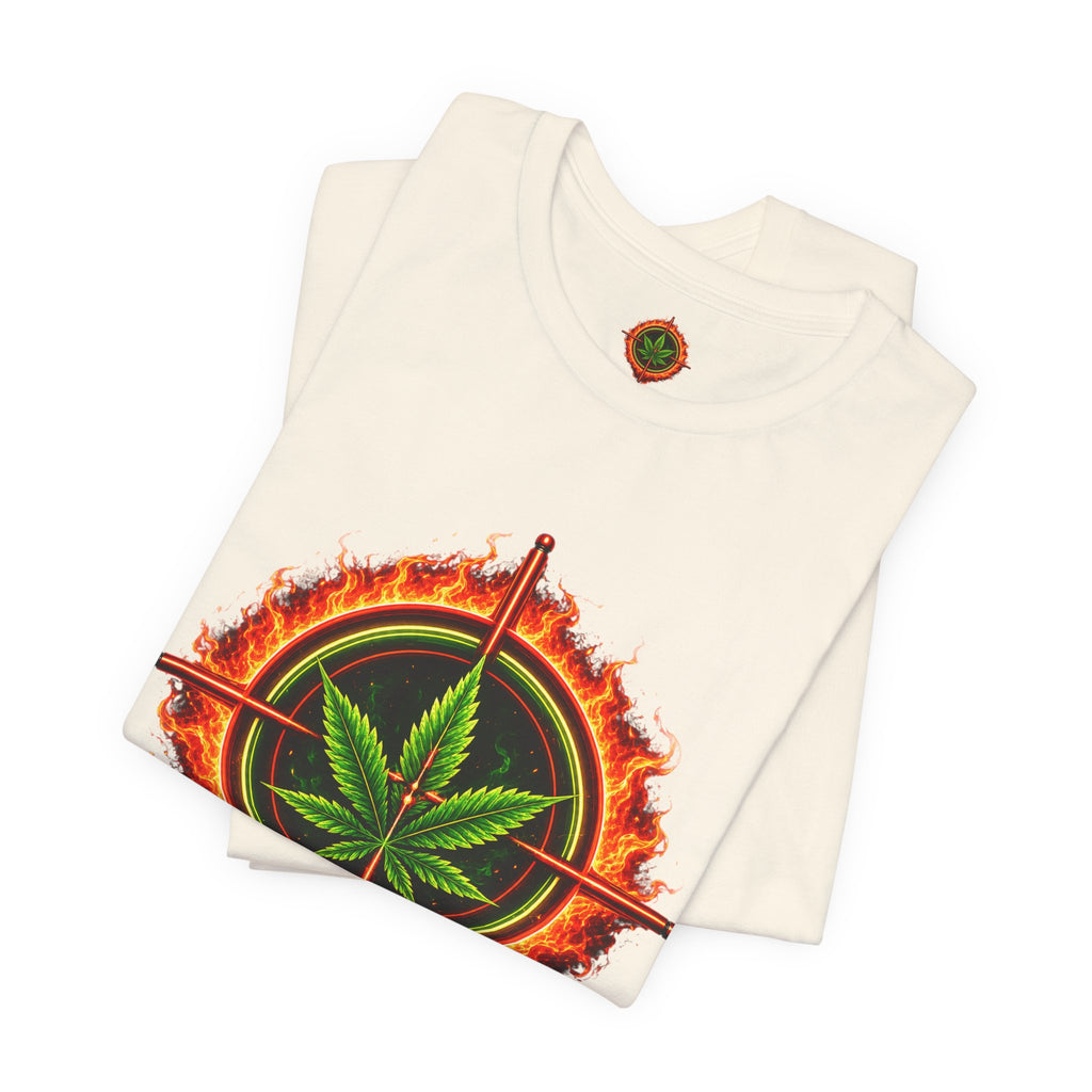pH "Fire!"  Short Sleeve Tee - Sleeve Logo