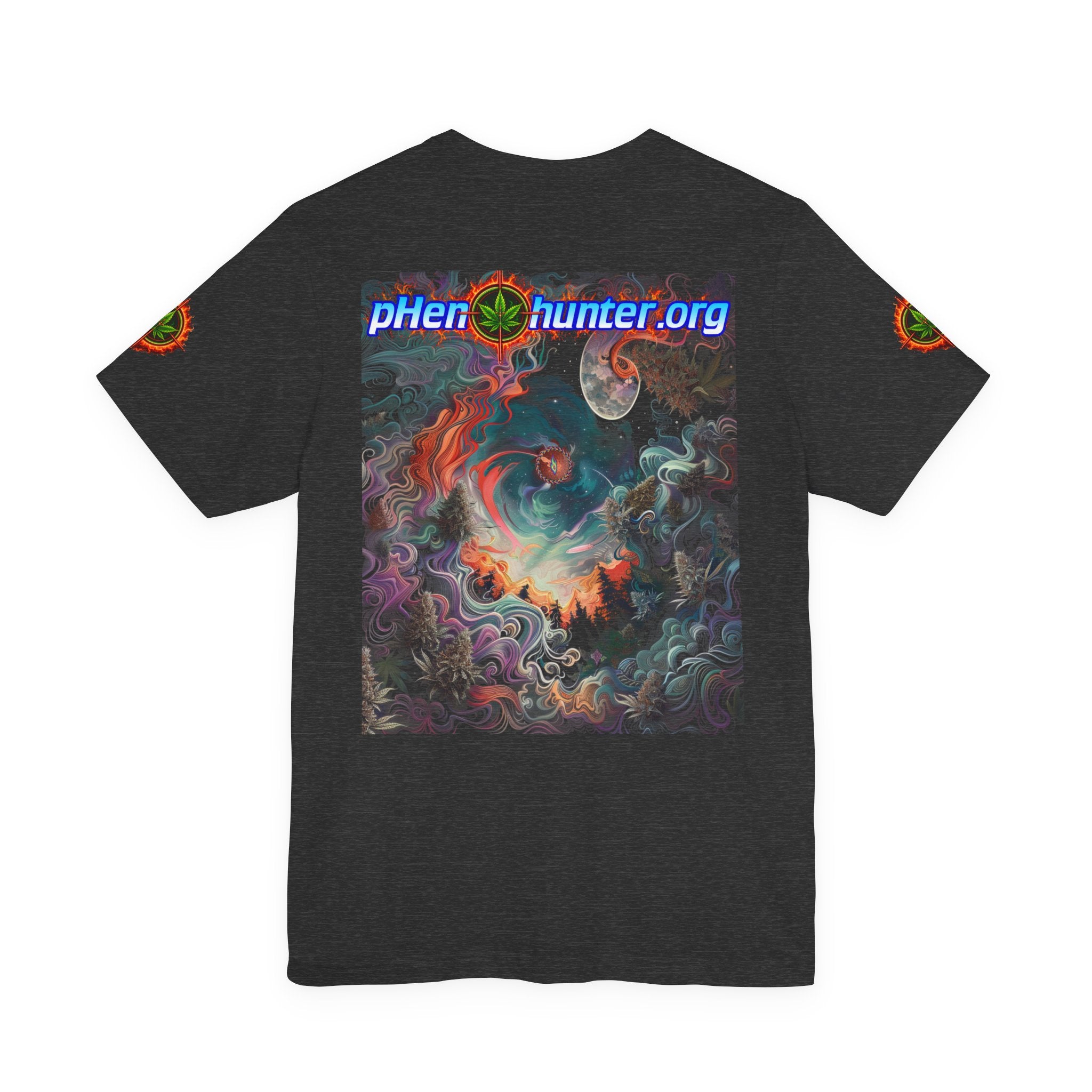 pH "Fire!"  Short Sleeve Tee - Sleeve Logo