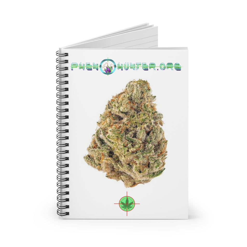 pHenohunter Nugget Spiral Notebook White - Ruled Line