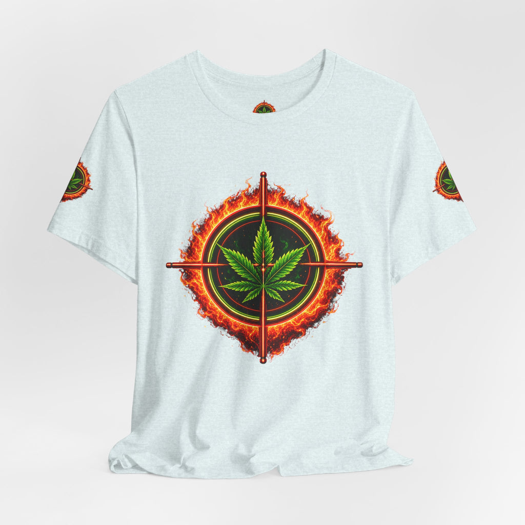 pH "Fire!"  Short Sleeve Tee - Sleeve Logo