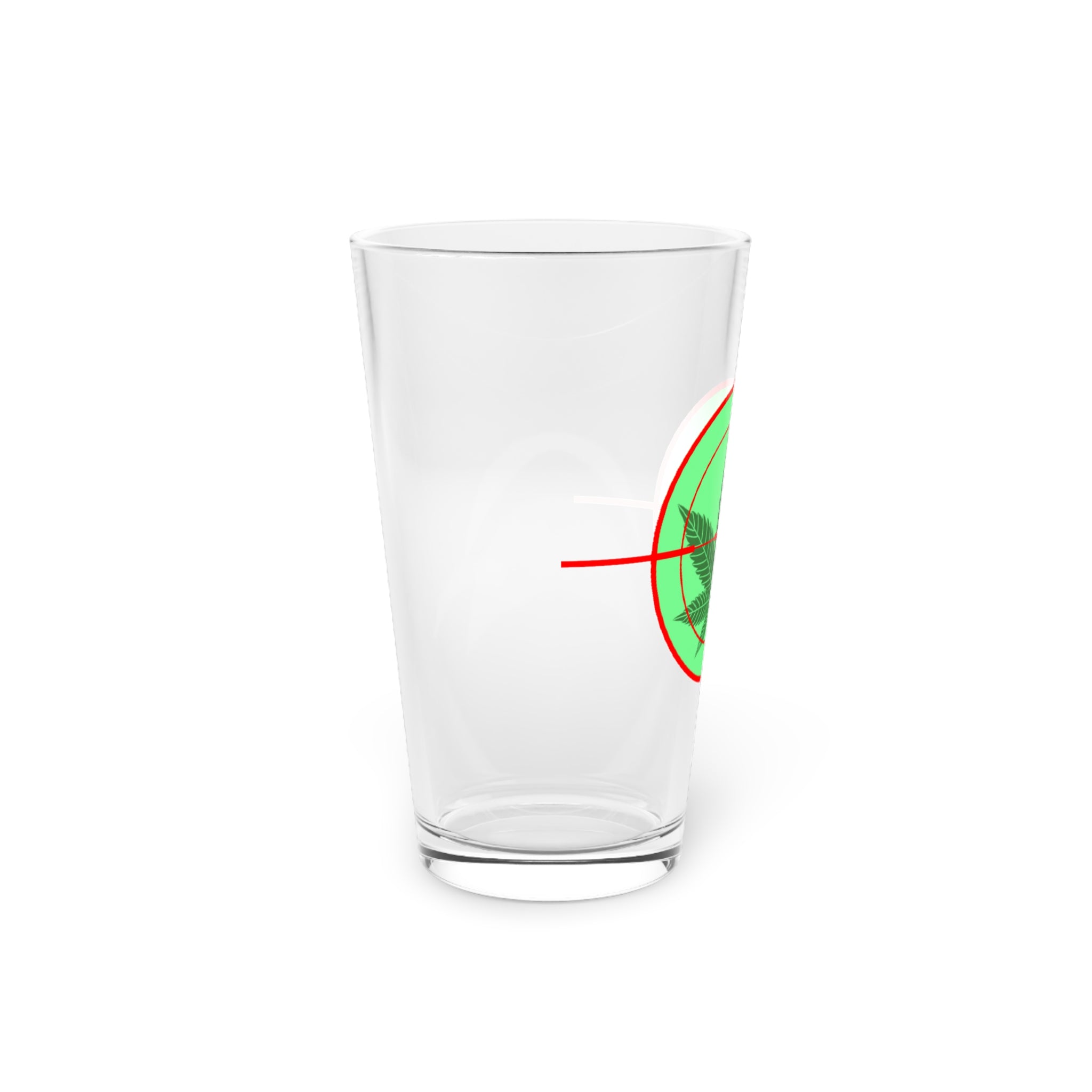 pH Cross-hairs Pint Glass, 16oz