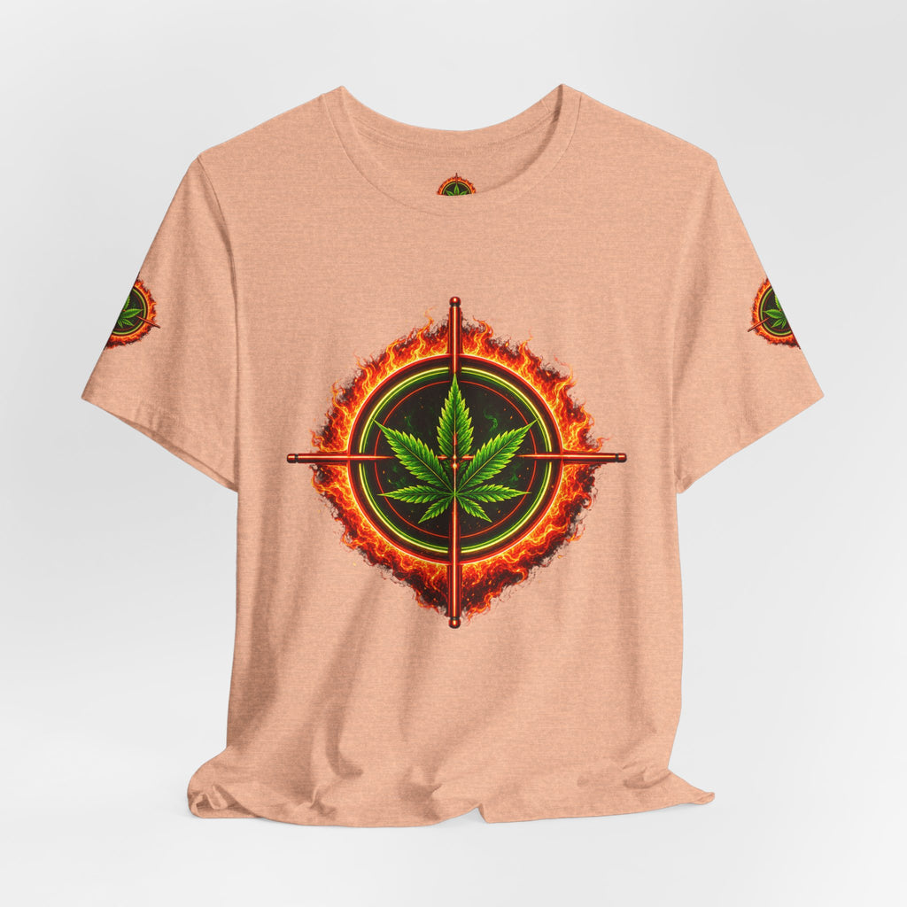 pH "Fire!"  Short Sleeve Tee - Sleeve Logo