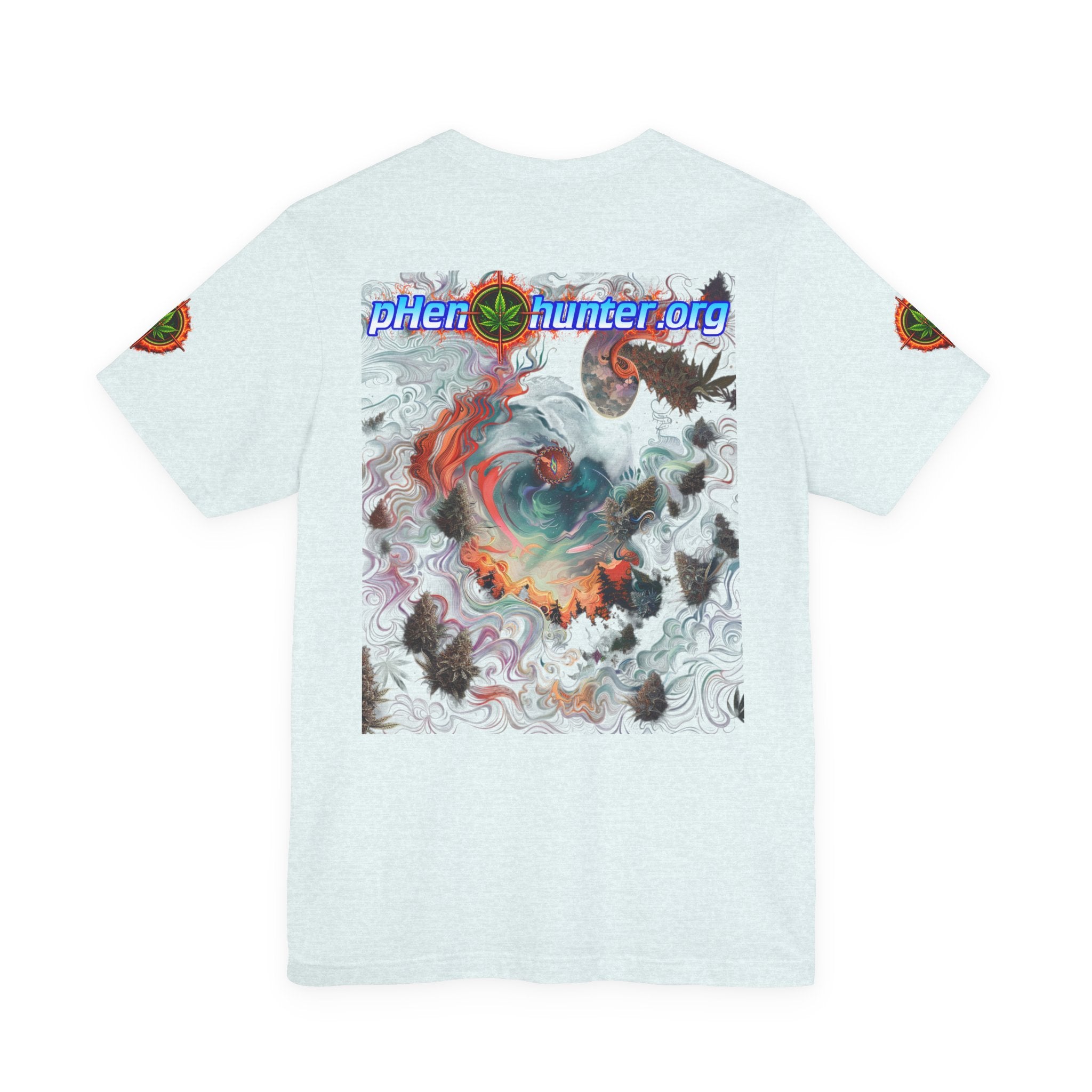 pH "Fire!"  Short Sleeve Tee - Sleeve Logo